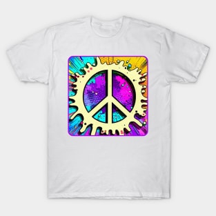 Peace Color Splash T-Shirt